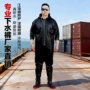 连体防水耐磨捕鱼雨裤