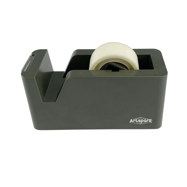 Dinghua 1 인치 샤프트 직경 테이프 회색 베이지 스몰 사이즈 사무실 테이프 홀더 문구 테이프 홀더에 적합