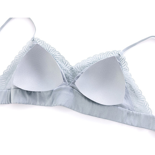 Lady's Silk Underwear Set with Mulberry Silk French Lace Splicing, Thin New Style Underwear Set
