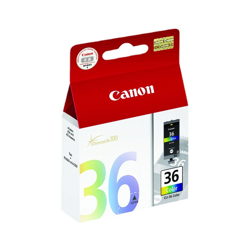 Canon Original PGI-35BK/CLI-36C Инк-бокс 35B Черный 36C Цветной совместимо IP100/IP110