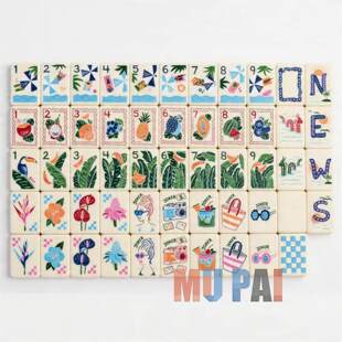 �����������ΌӰ�ɫ���L�錢�����錢 American Mahjong Tile