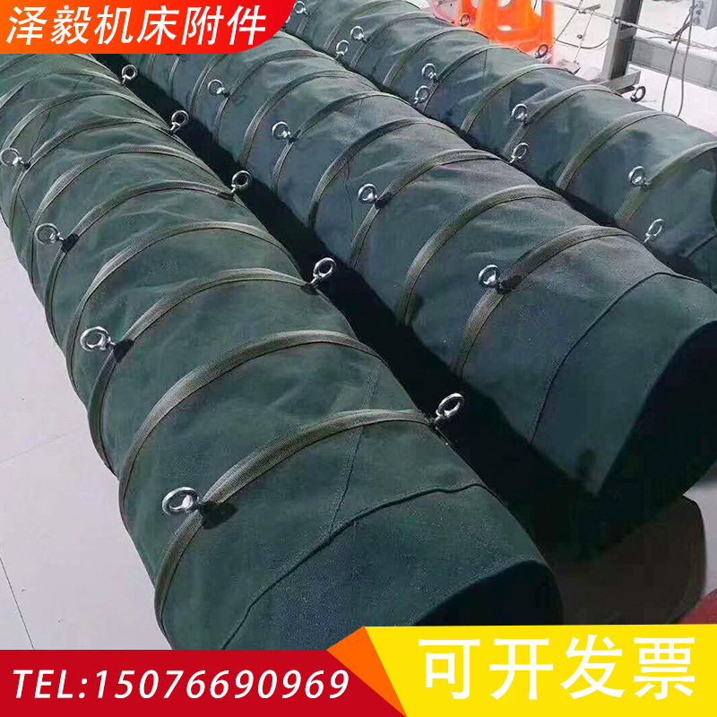 風機軟連接 通風口伸縮軟管軟接頭 防火圓方形法蘭通風帆布軟連接