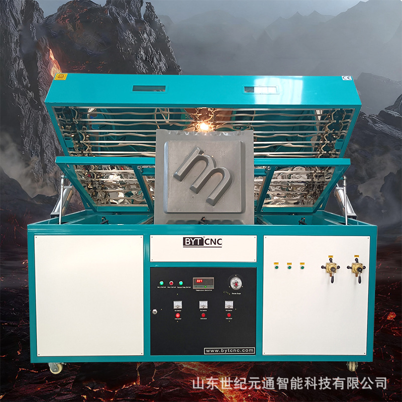 生产大型厚片亚克力真空吸塑机 发光字立体效果吸塑设备全自动