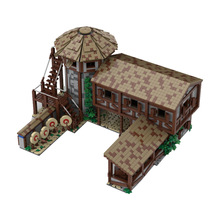 MOC-200427 �۹�ʱ��-�����(��ŷ)��ľģ��  С��������ƴװ��ľ