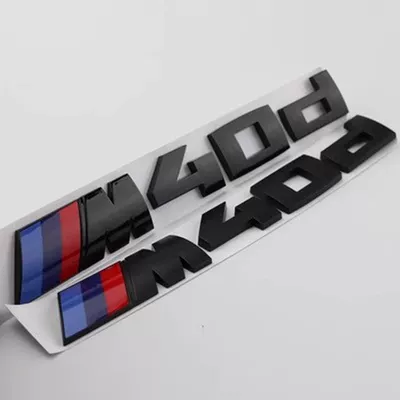 emblems and engine displacement badges, Car logo - standard-m40d1