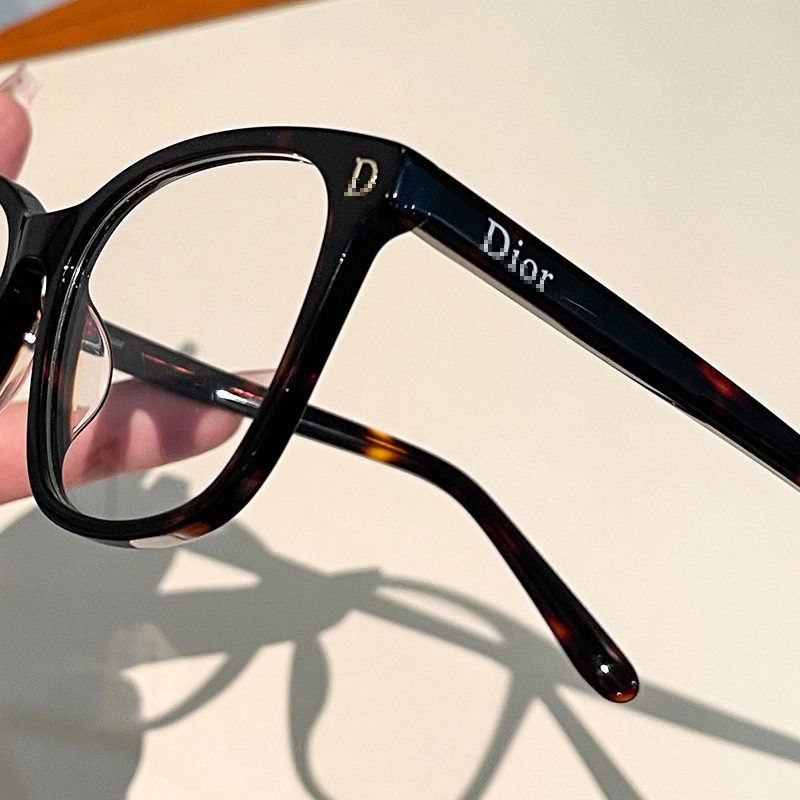 Cd2-A Shenzhen One-To-One Plate High Version Dijia Myopia Glasses Frame Black Frame Versatile Flat Glasses Frame