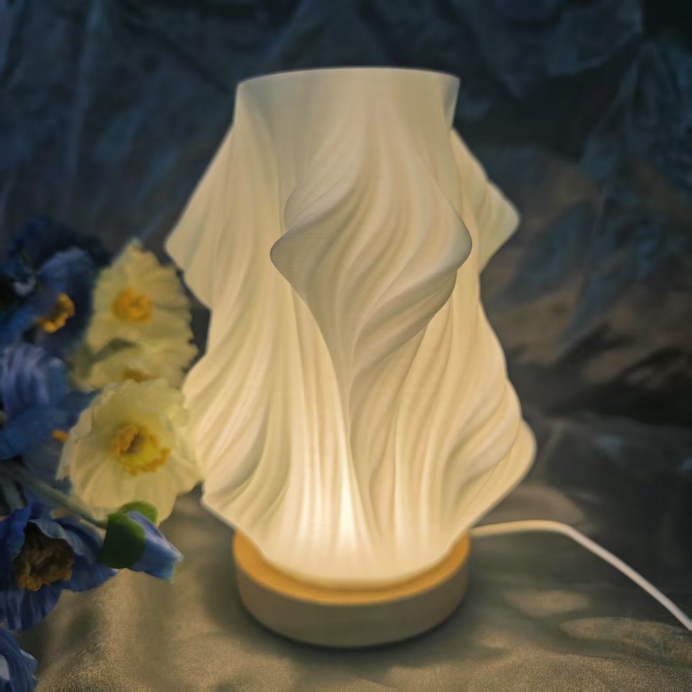 USB enchufable personalizado pequeña lámpara de mesa luz de noche de San Valentín LED 3 colores cambiar salud protección ocular