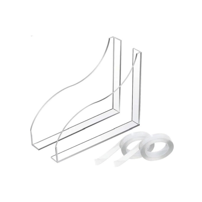Shower Water Guard Acrylic Transparent Splash Guard Waterproof Baffle Bathtub Washbasin Splash Guard
