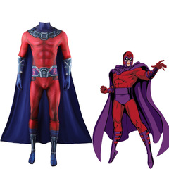 漫画漫威x戦警97x-men 97万磁王服ハロウィーンcos服アニメ衣装magneto