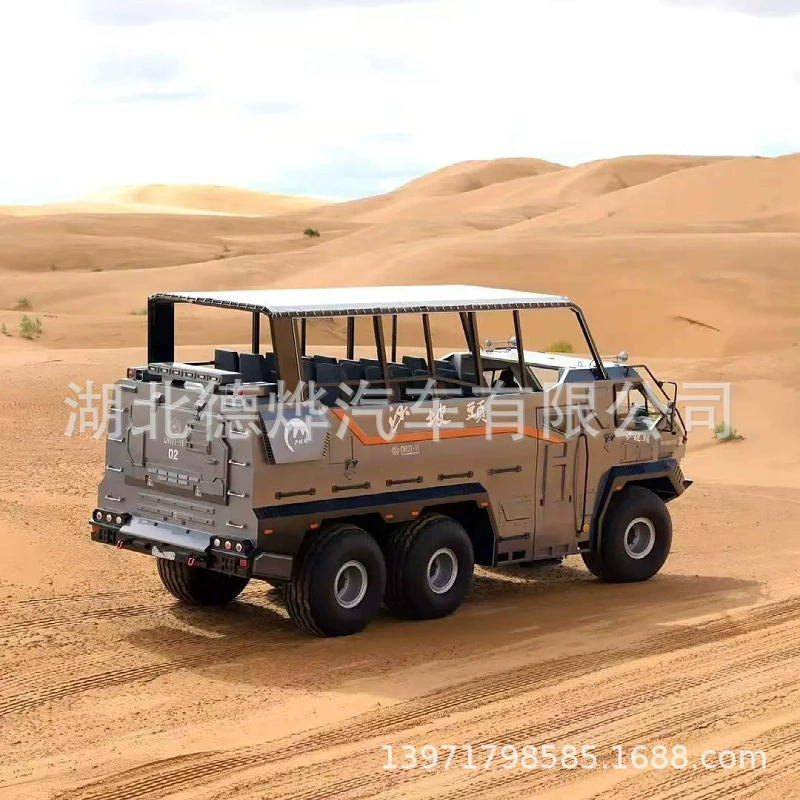 «Тяжелое оборудование» Dongfeng 6-колесный внедорожник Kangji 375 л.с. туристический автомобиль для экспорта за границу