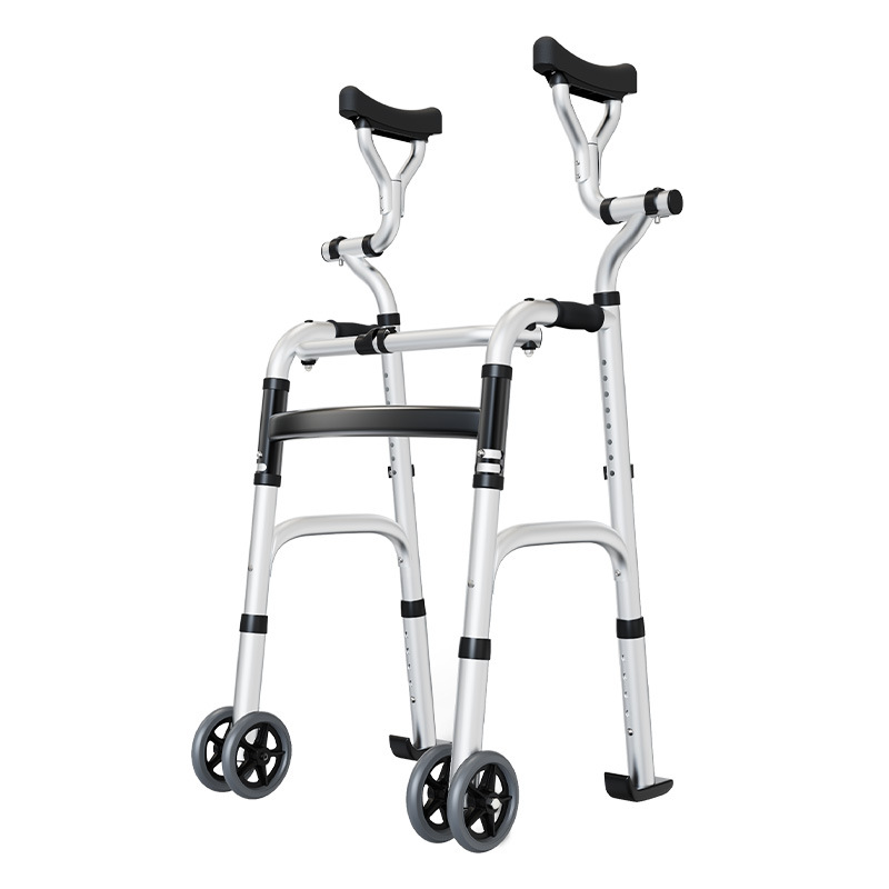 Andador de dos ruedas para axilas YC8239