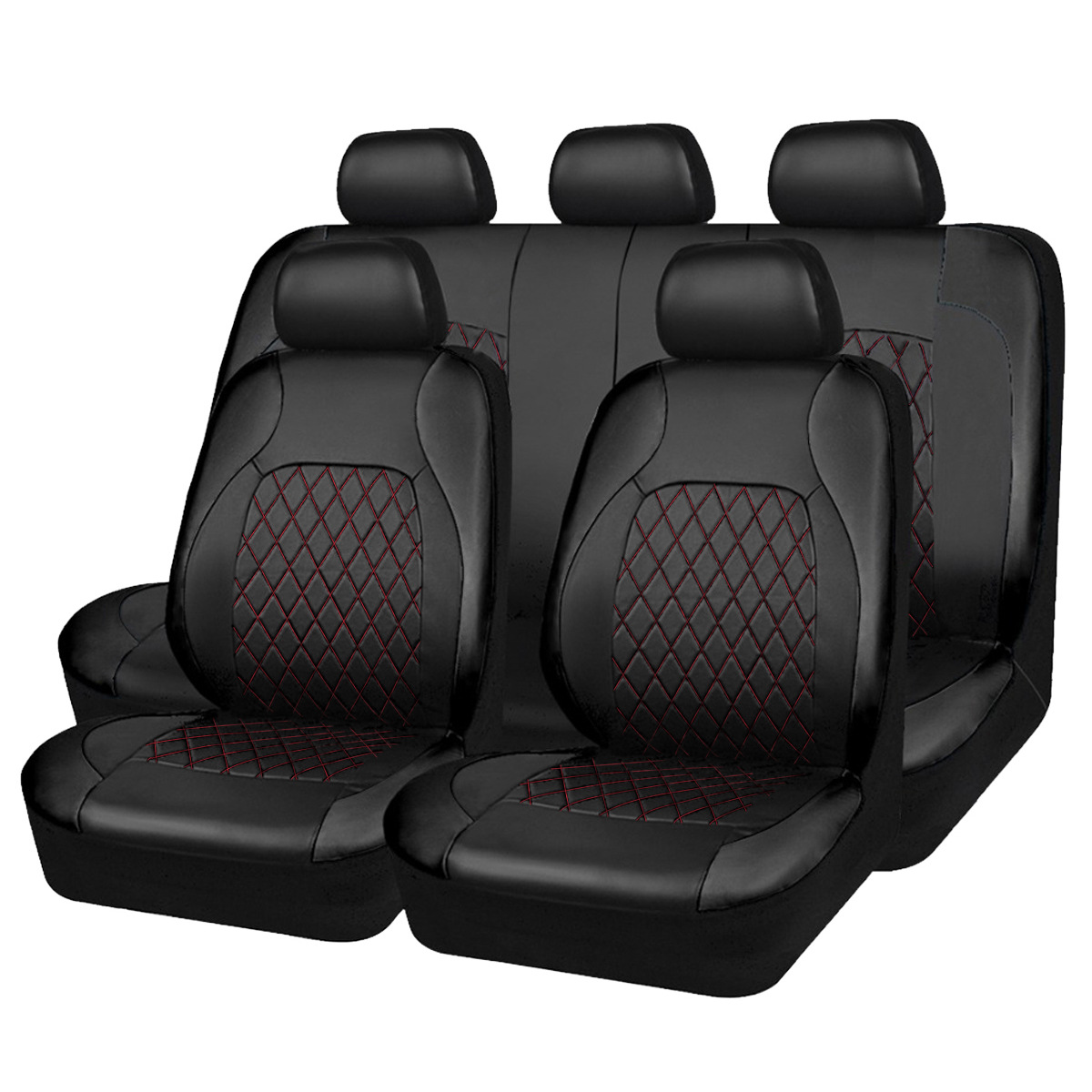 Cross-Border E-Commerce Russia Ebay Amazon Temu Mexico Quilted Car Seat Covers Universal Size