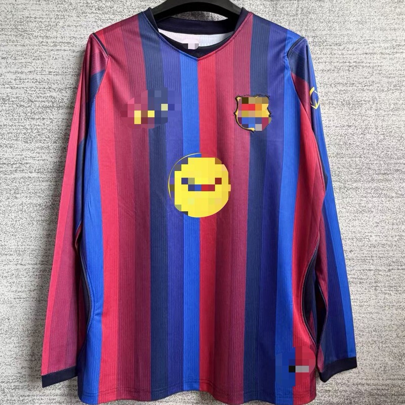 Long-sleeved football jersey fan version for men and women, quick-drying, breathable sports long-sleeved jersey, training wear with printed name and number