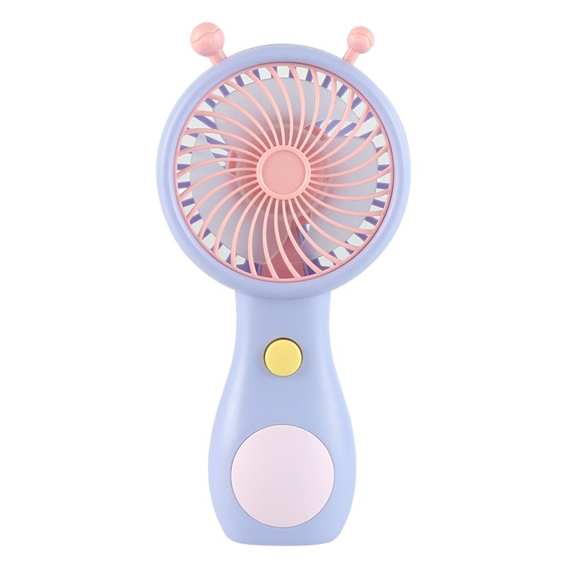 Foreign trade new snail hand-held small fan usb charging mini fan students and children to push small gifts wholesale