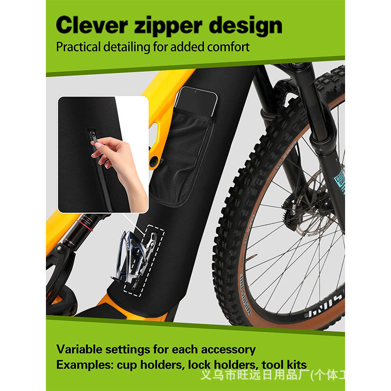 Electric Bike Battery Cover Neoprene Anti-Freeze Waterproof Heat Insulation Dustproof Protective Cover for Cold Weather