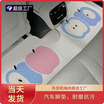 Silk Loop Mats, Dirt-Scraping, Anti-Stain, Avtomobil döşəmə paspasları