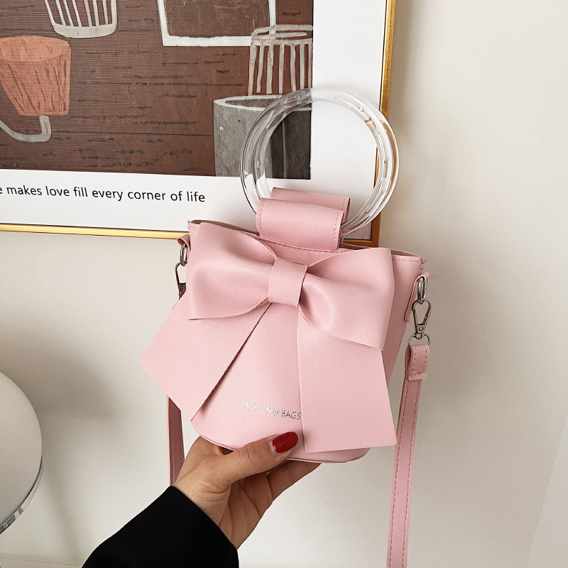 Casual Simple Spring Small Bag 2025 New Fashion Textive Fashionable Western Style Shoulder Women's Crossbody Bag Women's Bag
