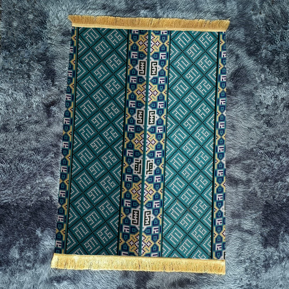 Складывающийся этнический нескользящий коврик, стираемый, 70×110 см (также 80×120 см)
