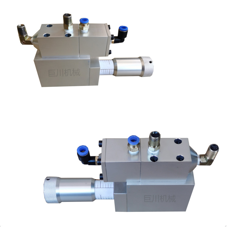 30g油脂定量阀 轴承润滑脂计量阀 巨川锂基脂微型流量出油阀厂家