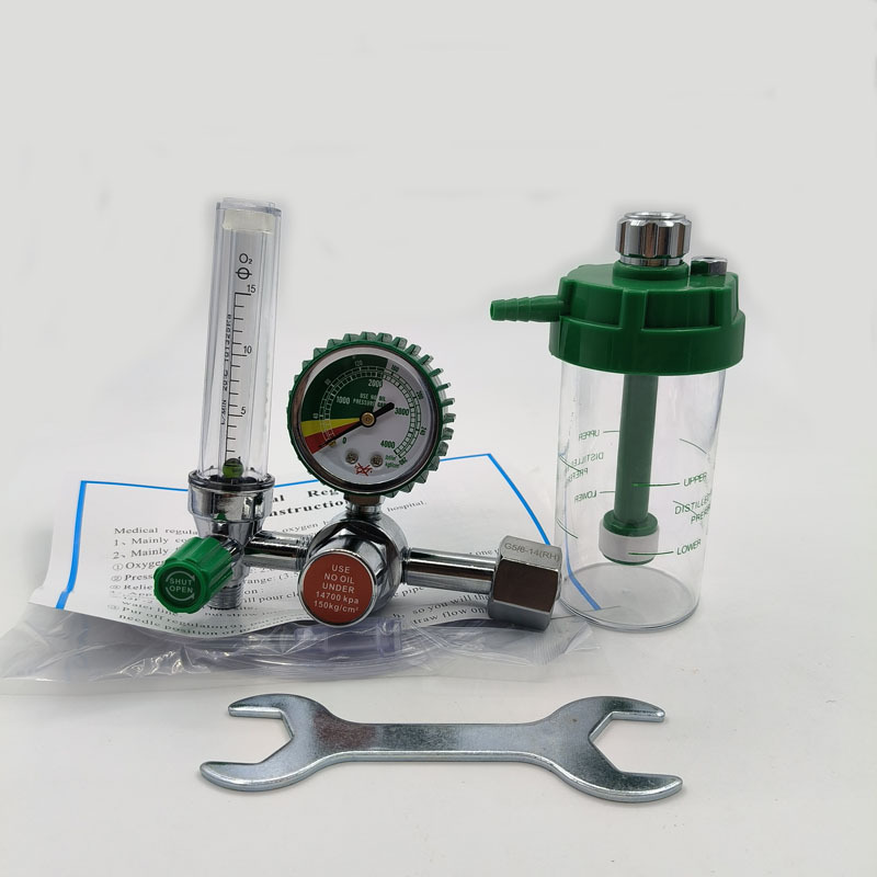 浮标式氧气吸入器YR-88氧气表流量计10L/40L氧气瓶流量表吸氧装置