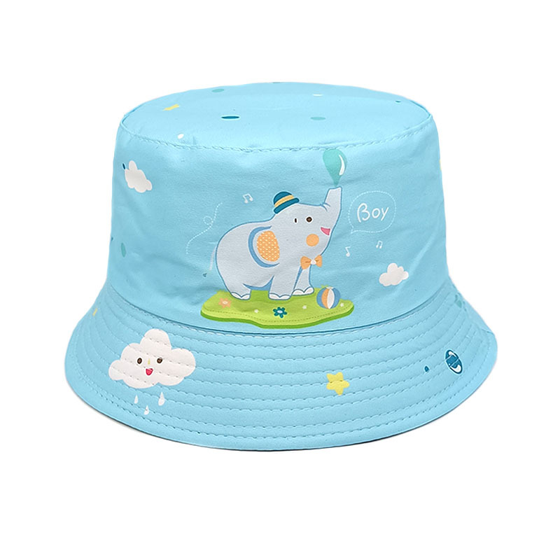 Kinder Unisex Süß Elefant Drucken Bucket Hat display picture 6