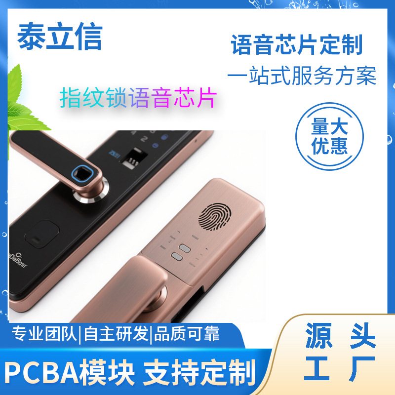 智能家居门锁门禁提示语音方案设计开发 NY3P065AP14 OTP全系列