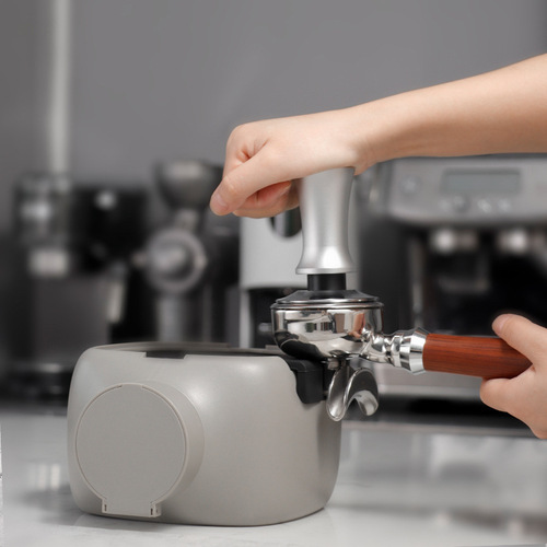 Creative Dustbin Bucket Household Mini Plastic Dust Pounding Box Powder Pressing Seat Coffee Maker Dust Pounding Bucket Dust Bin Storage Integration