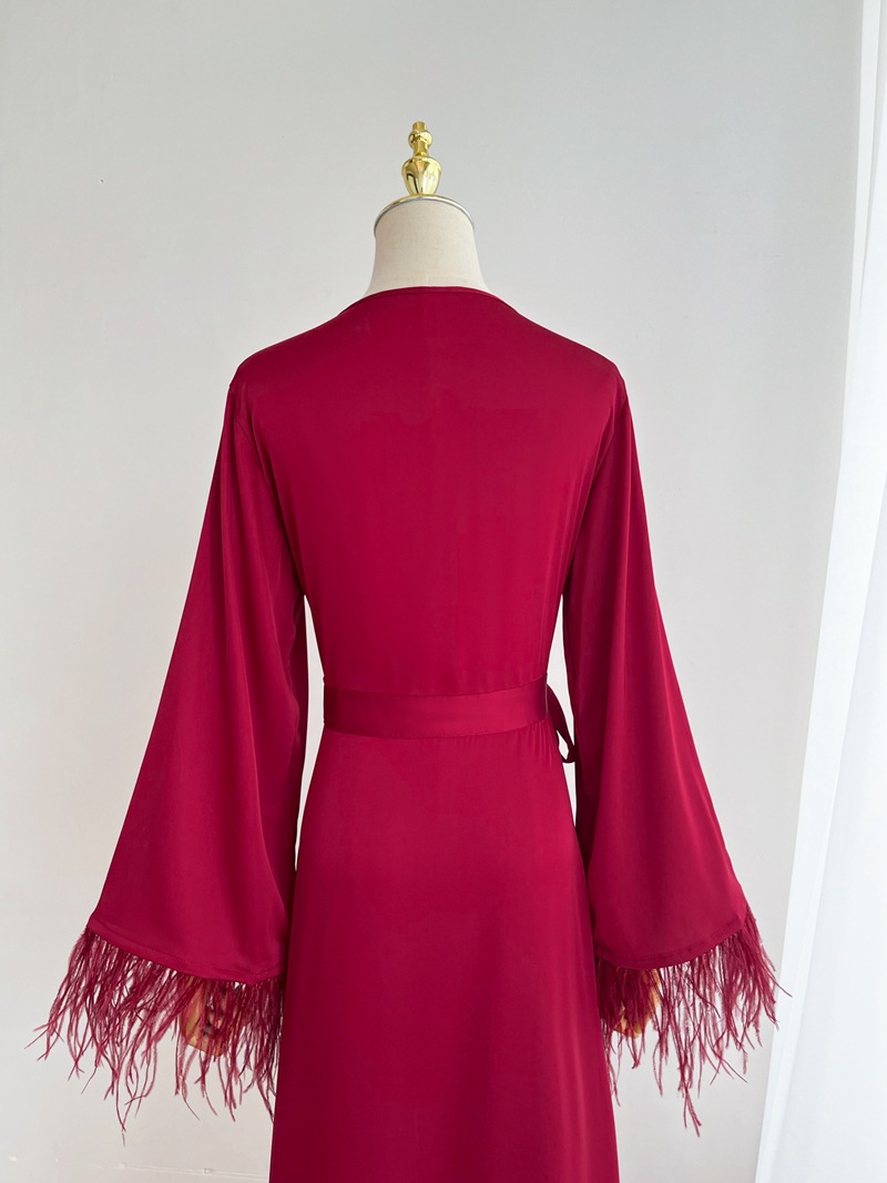 Title 5, Damska koszula nocna z frędzlami i frędzlami ze...