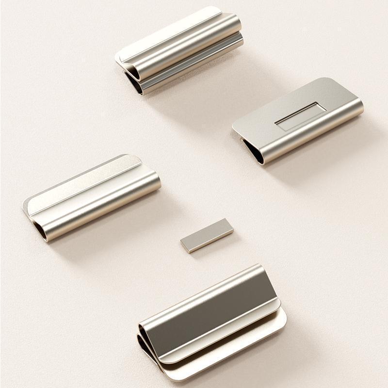 Magnetic Curtain Light-Blocking Clips, Magnetic Curtain Closure Fasteners, No-Nail, No-Sew, Home Dormitory Light-Blocking Accessories