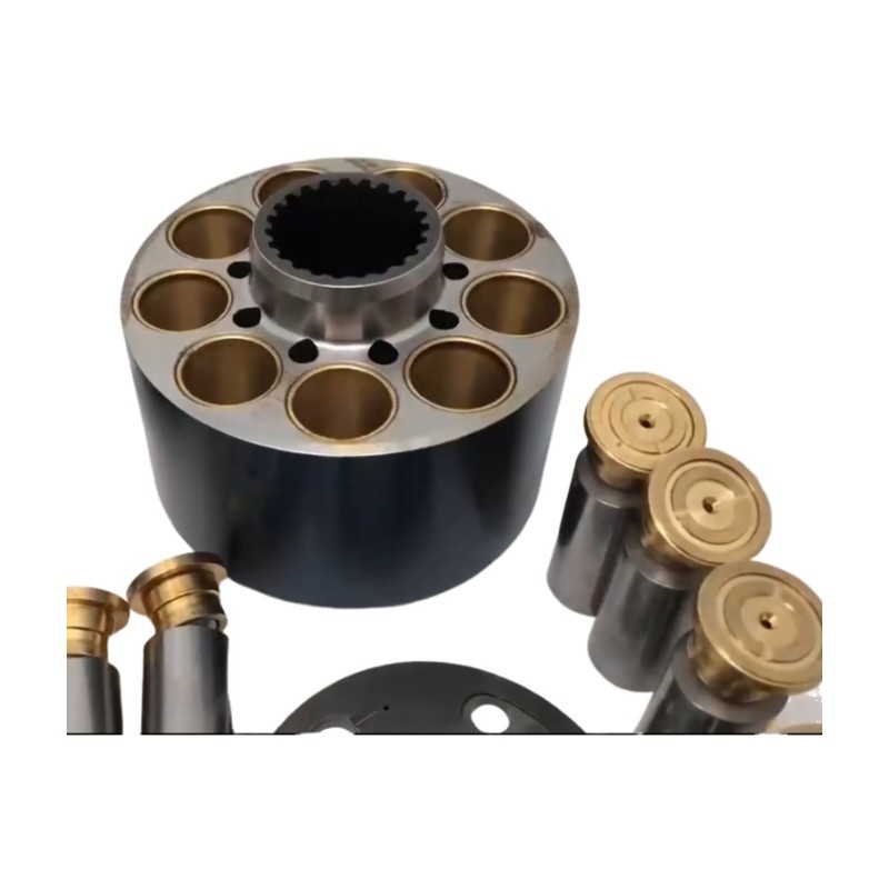 液压泵配件适用于泵胆 配流盘 柱塞 九孔 摇摆总成 钢片DPA117