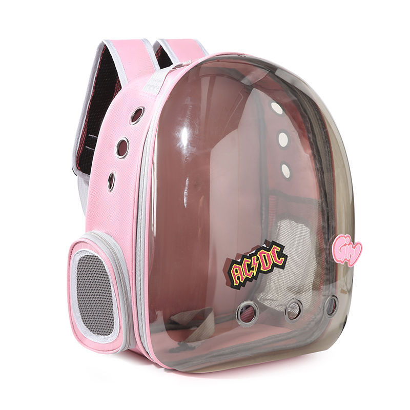 Mascota Gato nuevo panorama para salir en un espacio mascota transparente mochila portátil perro transpirable