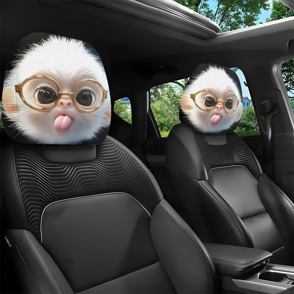 TUME can provide custom labeling and funny expression car pillowcases, elastic printed pillowcases, and can produce car pillowcases based on your own designs