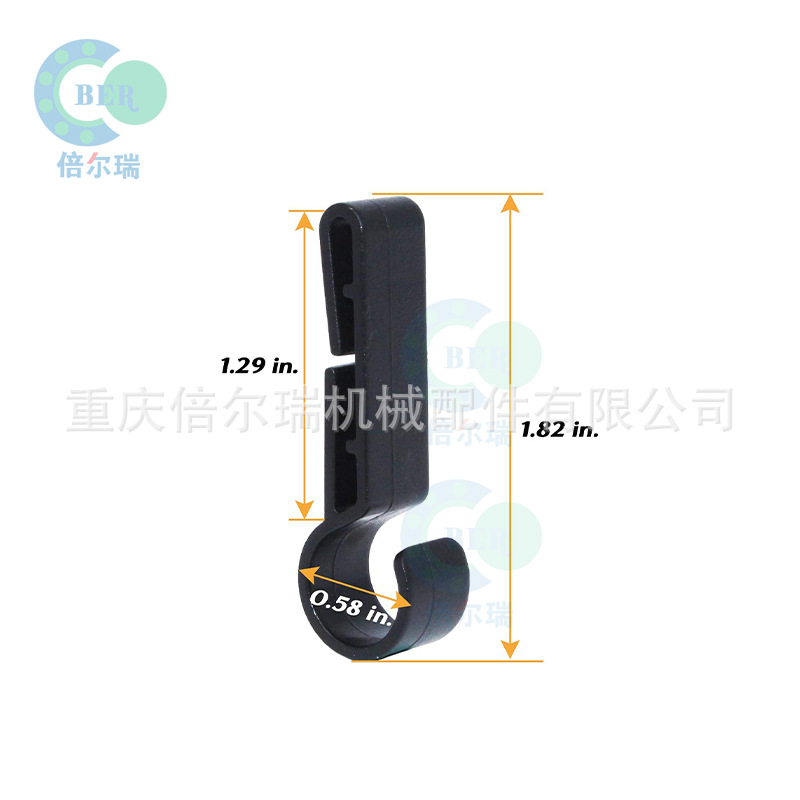 Clip de montaje de lámpara de seguridad para accesorios de casco de motocicleta