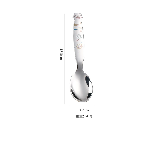 Colored laser cat claw spoon