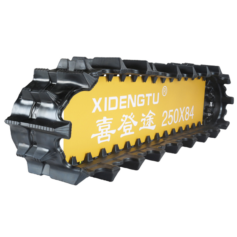 喜登途250水田专用橡胶履带 偏心 农用插秧机履带农用橡胶履带