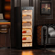 茄龙CL-138C雪茄柜雪松木层架智能压缩机柜恒温恒湿雪茄柜
