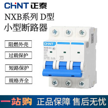 正泰空气开关D型NXB-63家用3p空开2p小型断路器1p开关电闸4p 32a
