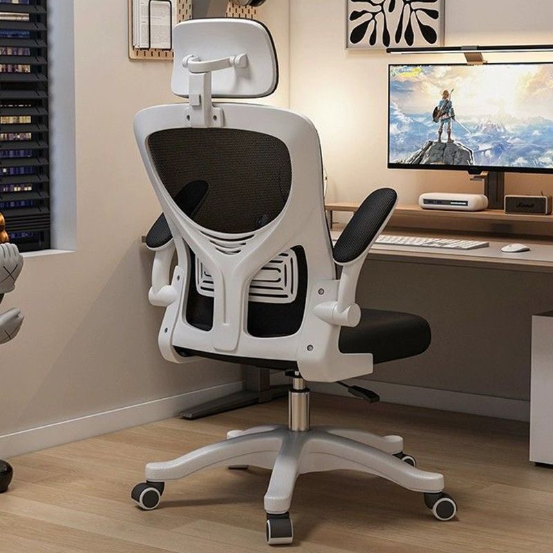 Computer Chair, Comfortable for Long Sitting, Home Study Swivel Desk Chair, Dormitory Gaming Chair, Girls' Makeup Chair, Live Streaming Chair