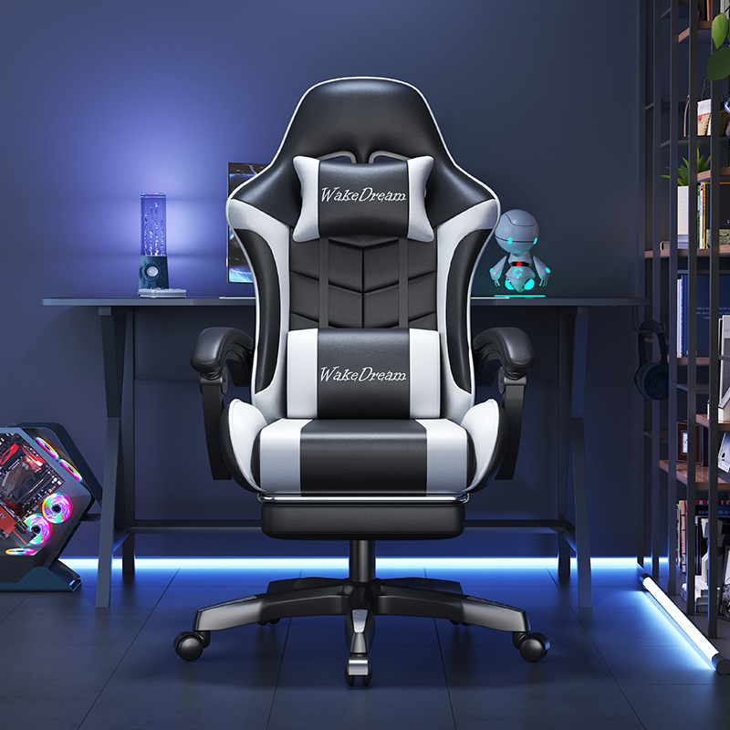 Silla de juegos silla de juegos silla de carreras silla giratoria elevadora reclinable juego de silla de oficina ergonómica Anji image 5