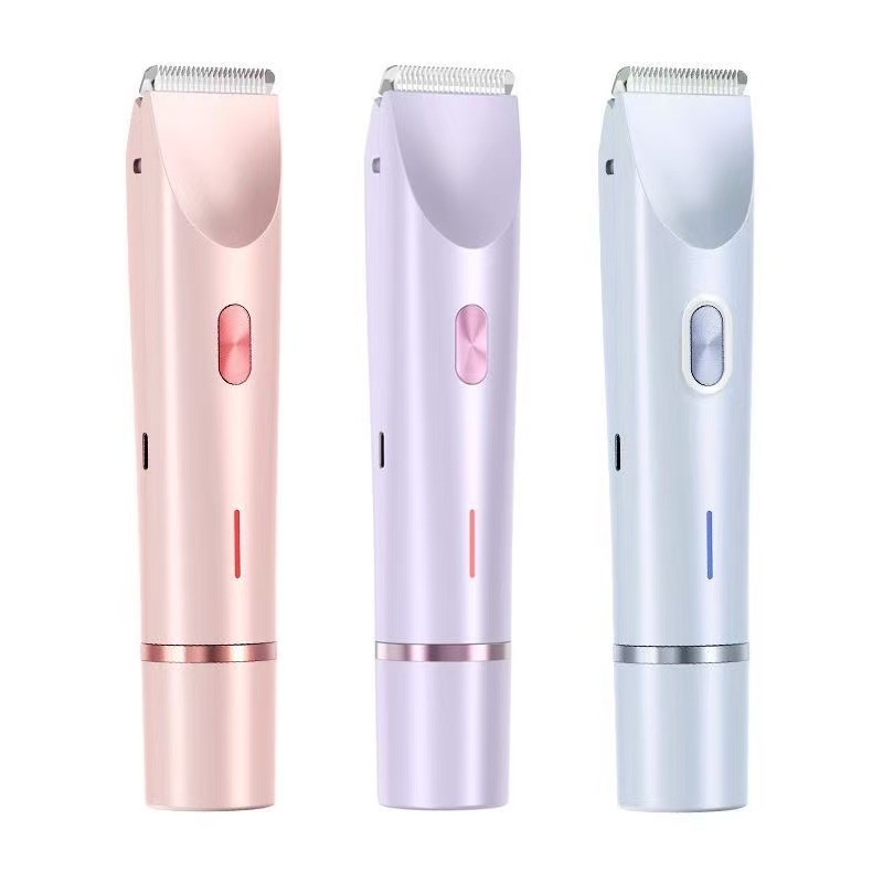 Cross-border double-head shaver epilator women's private parts trimmer electric shaver women's hair removal device Amazon 2