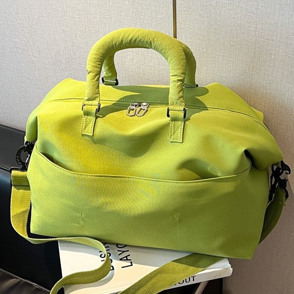 Cross-Border Large-Capacity Carry-On Bag with Pull Rod, Waterproof Fitness Storage Bag, Short-Distance Business Trip Luggage Bag, Weight-Reducing Travel Bag