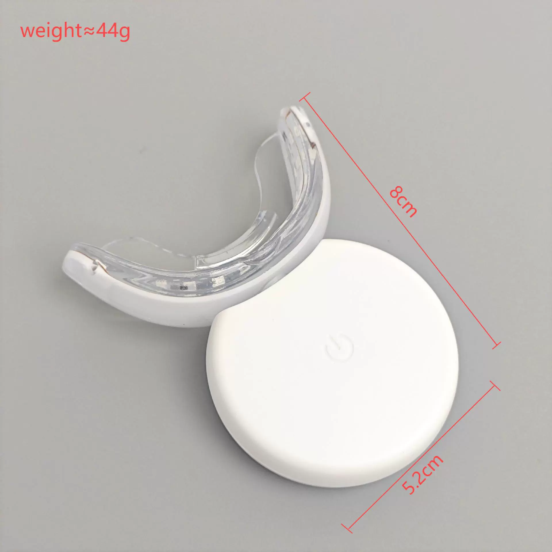 登特美牙仪新款红蓝光无线型32灯珠吸磁充电 牙齿美白仪