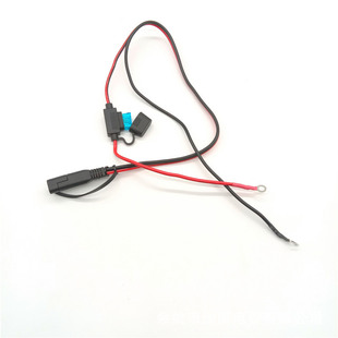 SAE to O Copper Nose Quick Plug Motorcycle Car Emergency Start Line Battery Charger Power Connection Line