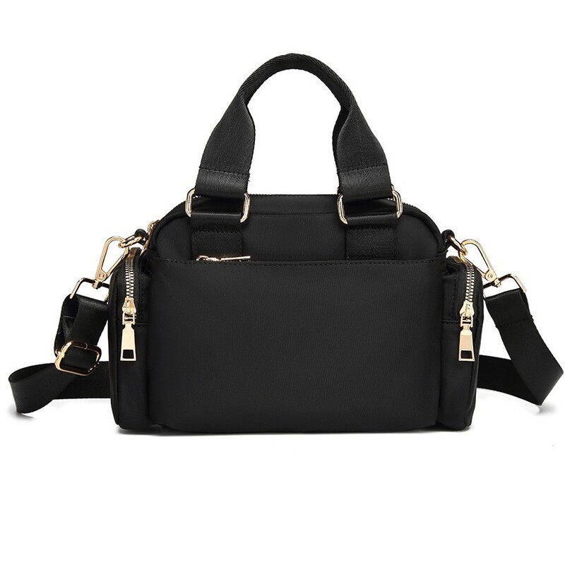 Factory Direct Sales, Cross-Border Supply, Korean-Style Nylon Waterproof Multi-Pocket Tote Crossbody Pillow Bag for Women, Versatile Business Use