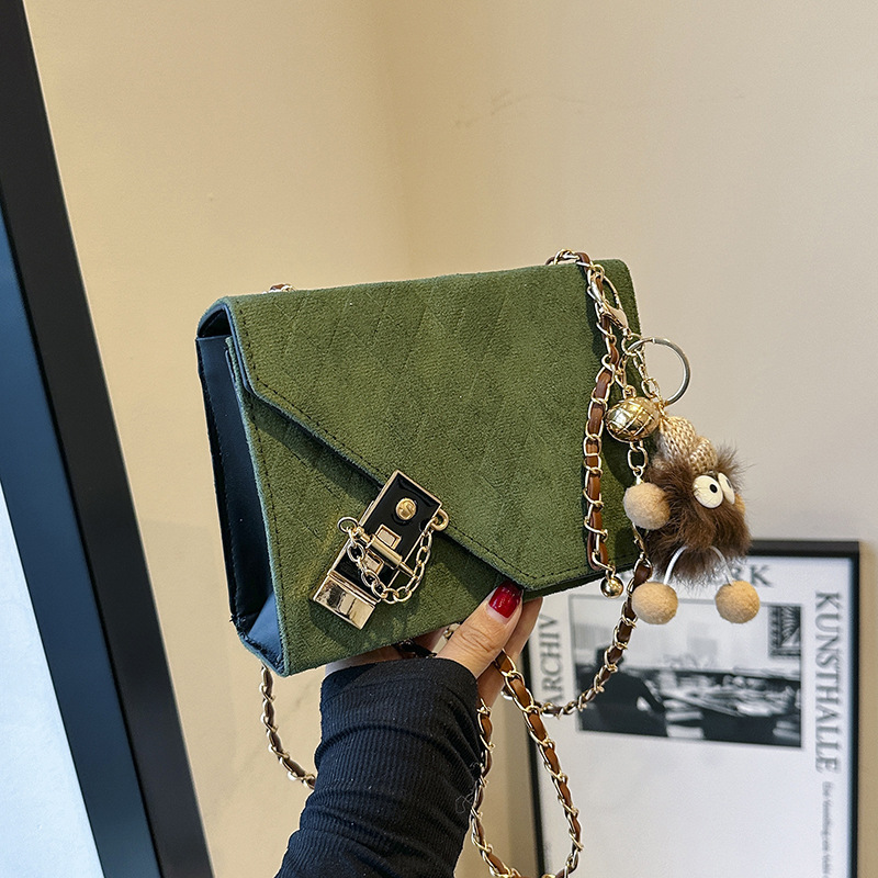 2024 Spring New Trendy Women's Texture Leisure Personality Small Square Single Shoulder Crossbody Bag_voghion.com