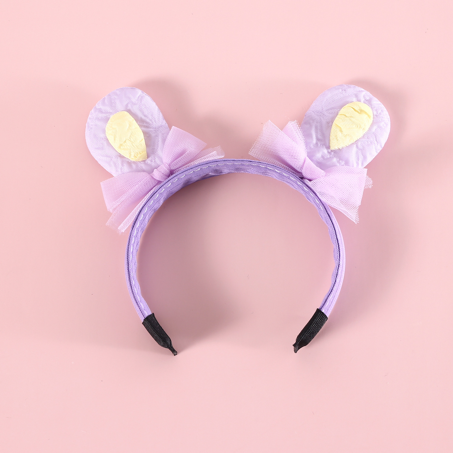 Mascotas lindas orejas de conejo arco de cabello gatos Malzies perros conejos muñecas de algodón accesorios toque de cabeza