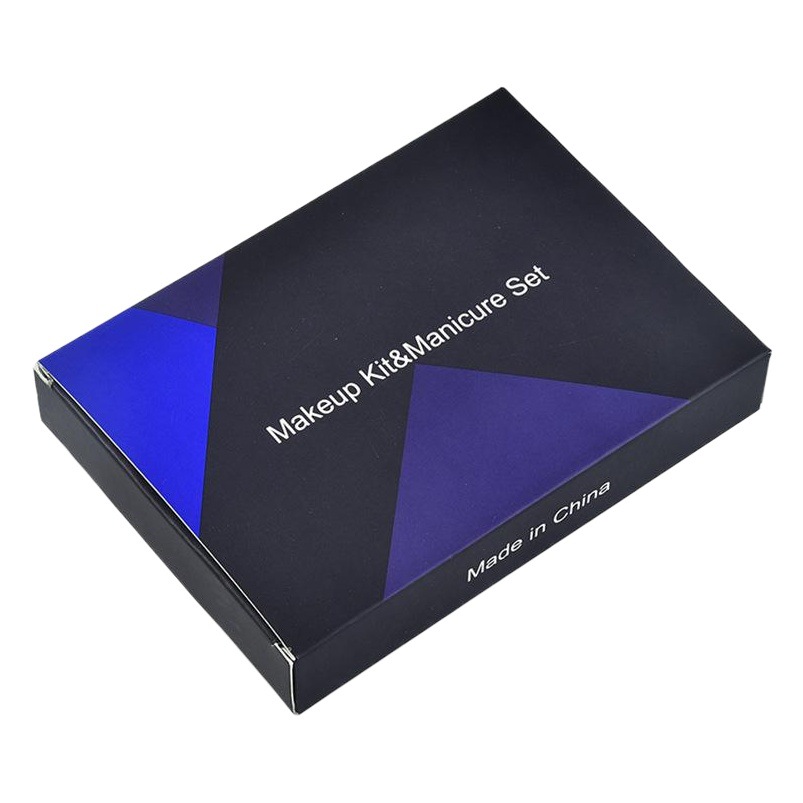 JGJ pintura artesanía azul manicura uñas Clippers 18-piece set belleza alicates pedicura cuchillo herramientas de uñas conjunto de belleza