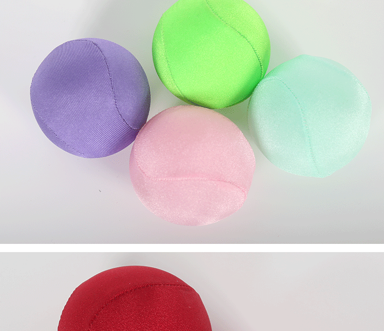 Cloth-wrapped grip ball multi-color details_04