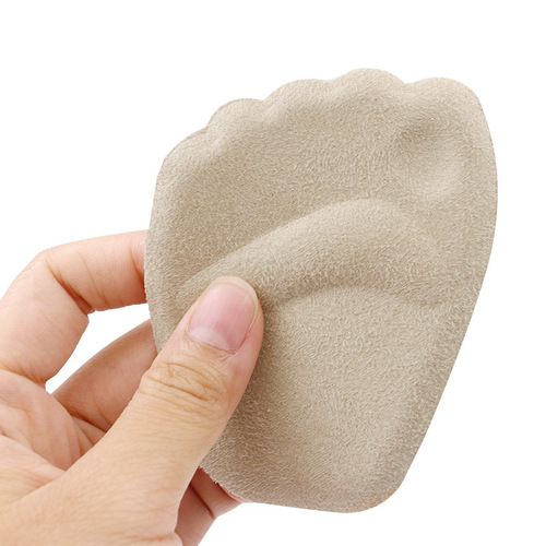 Insoles, high heels, half size insoles, shoes overhaul, small women's adjustment, one size, silicone anti-pain foot protection, sliding forefoot pads