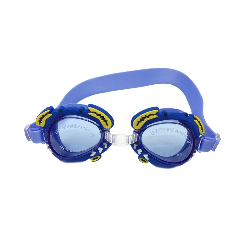 Gafas de Natación Infantiles con Dibujos Animados de PC Impermeable Antivaho para Niños